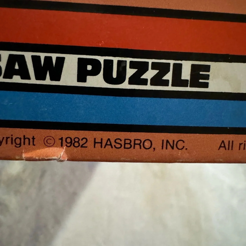 Vintage GI Joe 1982 Hasbro 200 Piece Jigsaw Puzzle 1610-2 Complete Collectible - Picture 12 of 12